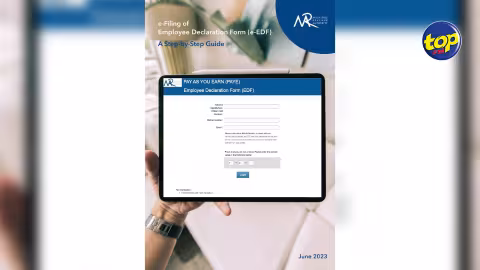Employee Declaration Form ( EDF ): « Remplissez votre formulaire au plus vite, car il y a désormais un nouveau barème de taxation, » conseille Amick Teeluckdharry