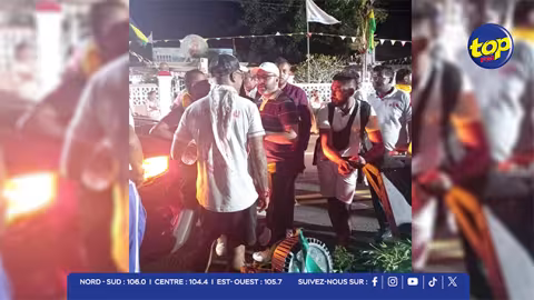 Maha Shivratri : tensions à Highlands autour d’un kanwar hors normes, le Junior Minister Fawzi Allymun apaise la situation