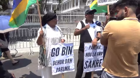Devant l’Hôtel du gouvernement ce mardi : Protestation de Linion Moris contre la présence de Maneesh Gobin et de Yogida Sawminaden à l’Assemblée nationale