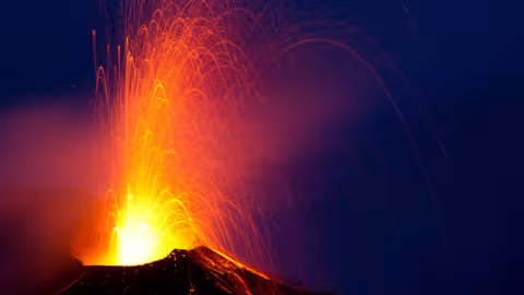La Réunion: première éruption de l’année pour le Piton de la Fournaise