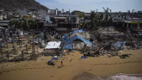 Mexique : l’ouragan Otis a fait au moins 43 morts, les recherches se poursuivent