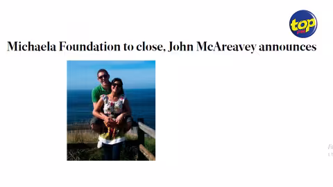 Après 10 années d’existence : La fondation en l’honneur de Michaela Harte va cesser ses activités, annonce John McAreavey