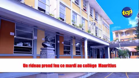 Un rideau prend feu ce mardi au collège Mauritius : « La direction a ordonné une enquête et a référé l’affaire à la PSEA et à la police … L’origine est douteuse », affirme Me Narendra AppaJala