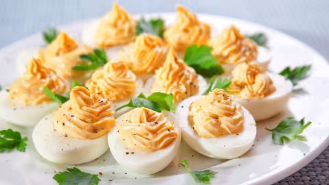 Recette : Oeuf farcis