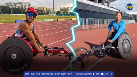 Jeux Paralympiques à Paris : 4eme et 8eme place respectivement pour Noémi Alphonse et Brandy Perrine au  100M T54