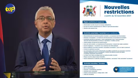 Durcissement des restrictions : “La crise sanitaire a engendré des conséquences désastreuses sur l’économie de notre pays », soutient le Premier ministre