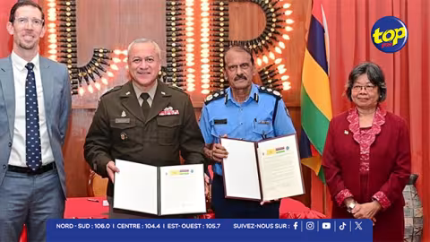 State Partnership Program : un accord conclu entre la New Mexico National Guard et la Mauritius Police Force