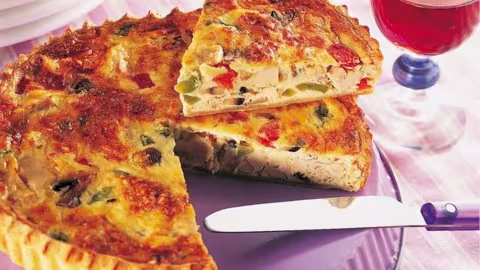 Recette de quiche au poulet