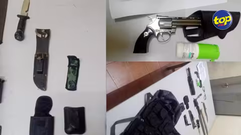 À Cite Vallijee : un homme arrêté pour possession d’un revolver et des sabres sans permis
