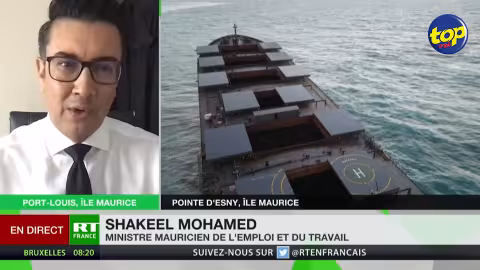 MV Wakashio: « Le peuple est en colère…le gouvernement est à blâmer… Il tente de museler la presse », dénonce Shakeel Mohamed sur RT France