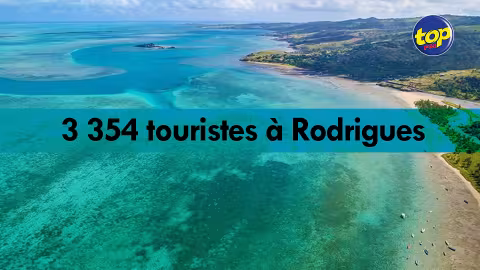 Pour le mois d’août : 3 354 touristes à Rodrigues