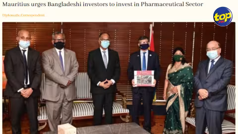 Diplomatie : le Bangladesh souhaite un consul honoraire mauricien à Dhaka et Maurice aimerait voir l’implantation des firmes pharmaceutiques bangladaises sur son sol