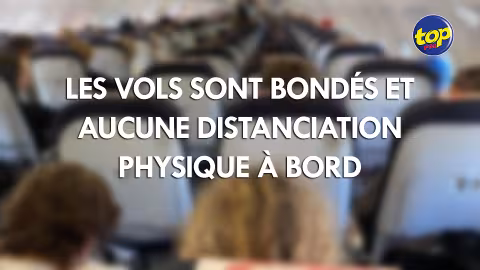 Rapatriement : les vols sont bondés et aucune distanciation physique à bord